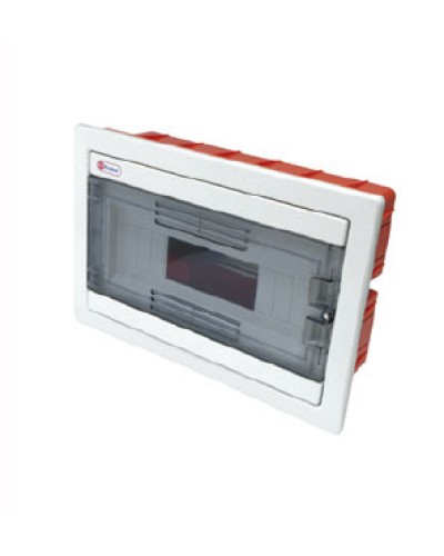 Щиток скрытой установки, 12 модулей, IP40 Экопласт 46012 в Санкт-Петербурге Боксы для автоматов Pintop.ru