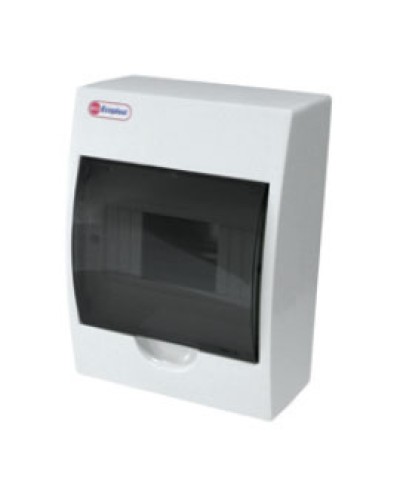 Шкаф настенный с дверцей, 8 модулей, IP40 Экопласт 46108 в Санкт-Петербурге Боксы для автоматов Pintop.ru