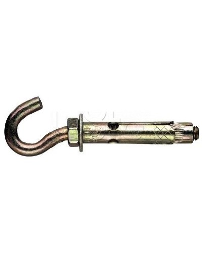 Анкерболт с крюком М10 12х70, (1уп=25шт) Экопласт (47584) в Санкт-Петербурге Крепеж Pintop.ru