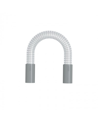 Гибкий переход для трубы диам. 25мм, длина 30см, цвет серый (49415GR) в Санкт-Петербурге Повороты, муфты, тройники Pintop.ru