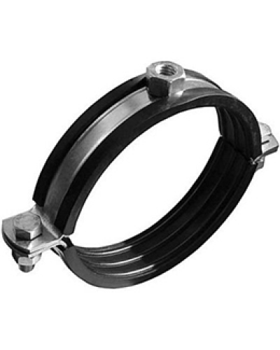 Хомут трубный 3/4 ̋̋ (25-28мм) М8 (1шт) Экопласт 59915-1 в Санкт-Петербурге Аксессуары для кабель-канала Pintop.ru