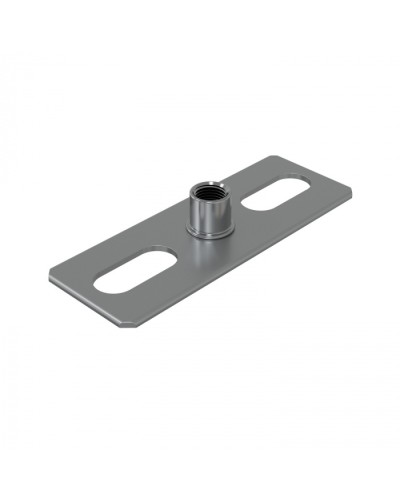 Пластина опорная с гайкой М8 (1уп=150шт) Экопласт (59920) в Санкт-Петербурге Аксессуары для лотков Pintop.ru