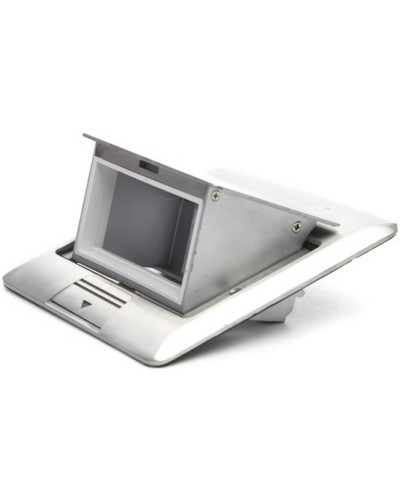 Люк в пол на 2 модуля (45х45мм), стальной Экопласт 70021 в Санкт-Петербурге Системы лючков и колонн Pintop.ru