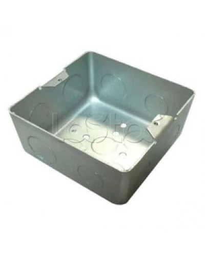 Коробка для люков LUK/1.5BR, LUK/1.5AL в пол, металлическая для заливки в бетон Экопласт 70116 в Санкт-Петербурге Системы лючков и колонн Pintop.ru