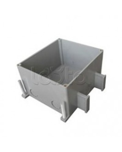 Коробка для люков в пол на 2 поста (45х45)+2 модуля (45х22,5), пластик Экопласт 70125 в Санкт-Петербурге Системы лючков и колонн Pintop.ru