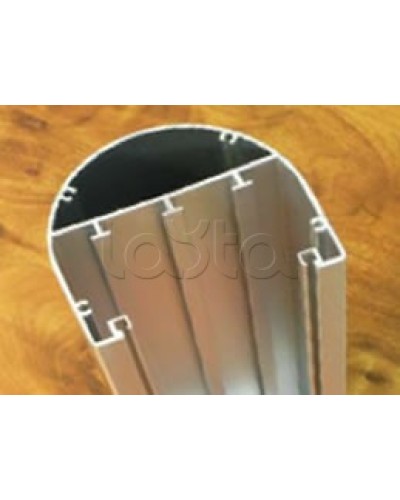 Колонна алюминевая под суппорт (односторонняя) 660мм Экопласт 70166 в Санкт-Петербурге Системы лючков и колонн Pintop.ru