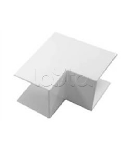 Угол внутренний для кабель-канала МЕХ, для сечения 40x40 Экопласт 72109 в Санкт-Петербурге Аксессуары для кабель-канала Pintop.ru