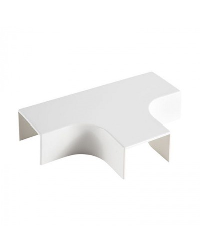 Угол 25х25мм Т-образный плавный ст.TIA, 1кор.=200шт. Экопласт в Санкт-Петербурге Аксессуары для кабель-канала Pintop.ru