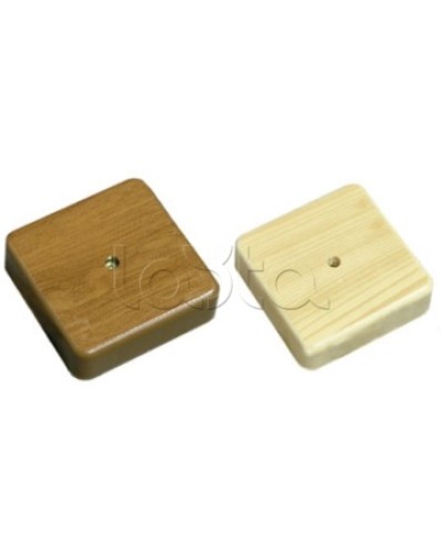 Коробка 1 постовая распред. 85x85x44мм (беж.) Экопласт 72909BG в Санкт-Петербурге Распределительные коробки Pintop.ru