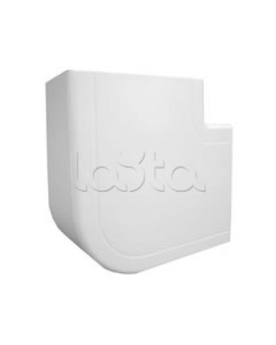 Угол плоский для кабель-канала INSTA, для сечения 100х55 Экопласт 76311 в Санкт-Петербурге Аксессуары для кабель-канала Pintop.ru