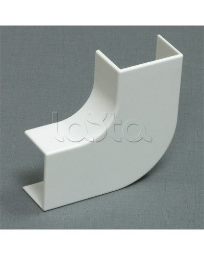 Угол плоский плавный стандарт TIA 60х40 мм Экопласт 76315R в Санкт-Петербурге Аксессуары для кабель-канала Pintop.ru