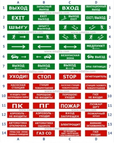 Табло Электротехника и Автоматика ЛЮКС-24 Человек бегущий по лестнице вправо вниз в Санкт-Петербурге Оповещатели Pintop.ru