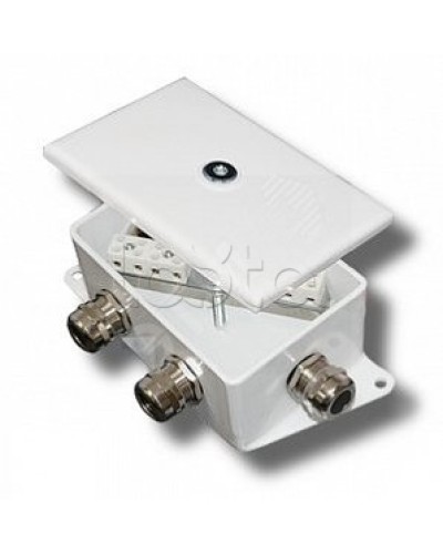 Коробка монтажная огнестойкая Гефест КМ-О (10к)-IP66-d, четыре ввода 120х80х68 в Санкт-Петербурге Распределительные коробки Pintop.ru