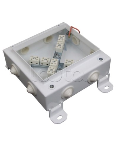 Коробка монтажная огнестойкая Гефест КМ-О (16к*6,0)-IP66 1515, 8 вводов 150х150х60 в Санкт-Петербурге Распределительные коробки Pintop.ru