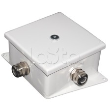 Коробка монтажная огнестойкая Гефест КМ-О (2к*10,0)-IP66-120х120, восемь вводов