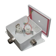 Коробка монтажная огнестойкая Гефест КМ-О (4к*10,0)-IP66-120х120, пять вводов