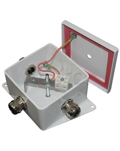 Коробка монтажная огнестойкая Гефест КМ-О (6к)-IP66 дваввода 100х100 в Санкт-Петербурге Распределительные коробки Pintop.ru