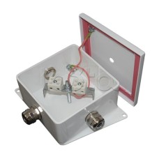 Коробка монтажная огнестойкая Гефест КМ-О (6к)-IP66 дваввода 120х120