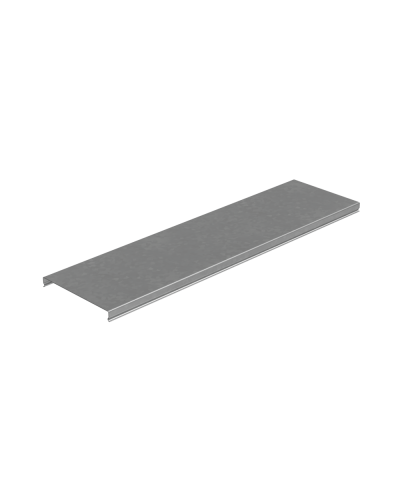 Крышка лотка 150х0,8 L2500 мм ПЛЮС INOX304 КМ-Профиль (KLplus150-0.8-2500 INOX304) в Санкт-Петербурге Аксессуары для лотков Pintop.ru