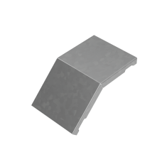 Крышка внешнего вертикального угла 45 гр. 100 мм "ПЛЮС" HD КМ-Профиль (KVLplus45-100 HD)