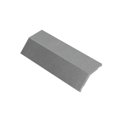 Крышка внешнего вертикального угла 45 гр. 400 мм "ПЛЮС" HD КМ-Профиль (KVLplus45-400 HD)