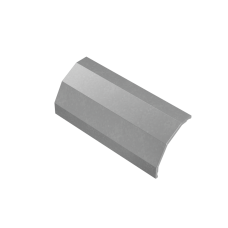 Крышка внешнего вертикального угла 90 гр. 600 мм "ПЛЮС" КМ-Профиль (KVLplus90-600)