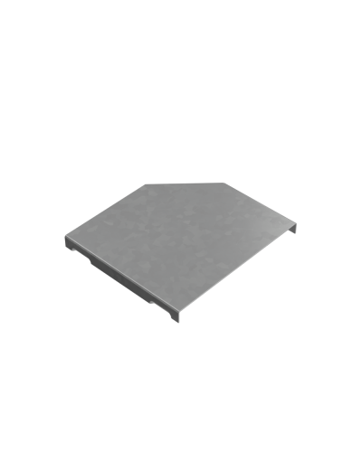 Крышка переходника левого 100-150 мм ПЛЮС КМ-Профиль (KPDplus100-150-L) в Санкт-Петербурге Аксессуары для лотков Pintop.ru