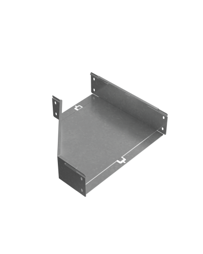 Переходник правый 100х200-400 мм ПЛЮС HD85 КМ-профиль (PDplus100-200-400-R HD85) в Санкт-Петербурге Аксессуары для лотков Pintop.ru