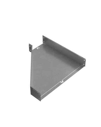 Переходник правый 100х200-600 мм ПЛЮС HD КМ-Профиль (PDplus100-200-600-R HD) в Санкт-Петербурге Аксессуары для лотков Pintop.ru