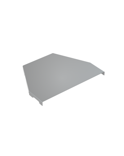 Крышка переходника центрального 100-200 мм КМ-Профиль (KPD100-200-C) в Санкт-Петербурге Аксессуары для лотков Pintop.ru