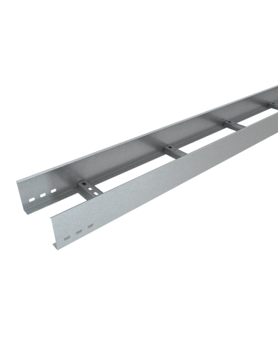 Лоток лестничный 100х100х1,2 L2000 мм HD85 КМ-профиль (LL100-100-1.2-2000 HD85) в Санкт-Петербурге Кабельные лотки Pintop.ru