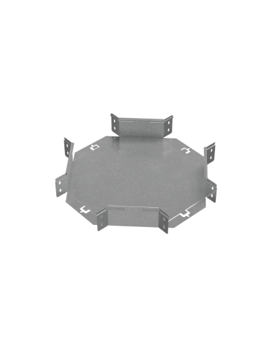 Х-разветвитель 80х200 мм ПЛЮС HD КМ-Профиль (XDplus80-200 HD) в Санкт-Петербурге Аксессуары для лотков Pintop.ru