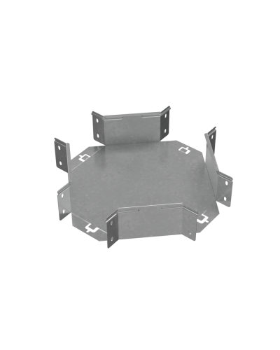 Х-разветвитель 100х150 мм ПЛЮС КМ-Профиль (XDplus100-150) в Санкт-Петербурге Аксессуары для лотков Pintop.ru