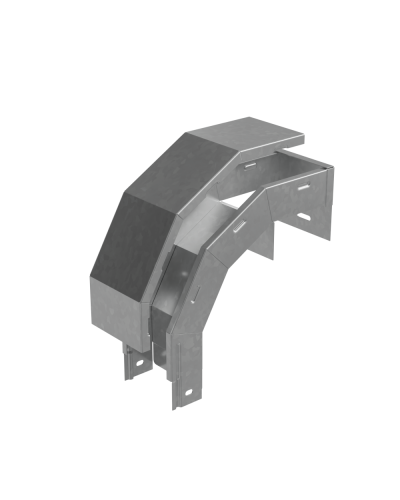 Т-ответвитель крышка верт. вниз 50х500х200 мм ПЛЮС INOX304 КМ-Профиль (OKTDplus50-500-200 INOX304) в Санкт-Петербурге Аксессуары для лотков Pintop.ru