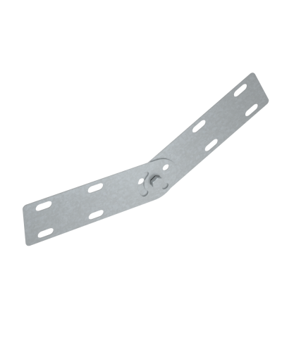 Шарнирный соединитель лестничного лотка 80 мм Быстрый монтаж КМ-Профиль (LSHS2) в Санкт-Петербурге Аксессуары для лотков Pintop.ru