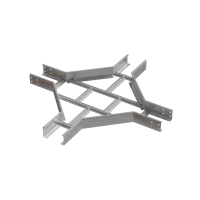 Х-разветвитель лестничный 100х150х2,0 мм HD N КМ-профиль (LXD100-150-2.0 HD N)