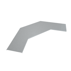 Крышка лестничного горизонтального угла 90 гр. 300 мм HD КМ-Профиль (KLGL90-300 HD)