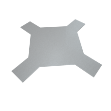 Крышка лестничного Х-разветвителя 100 мм HD85 КМ-профиль (KLXD100 HD85)