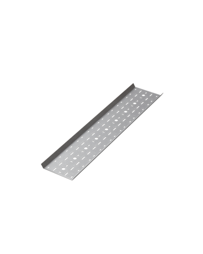 Дно лестничного лотка перфорированное 200х1,0 L2500 мм КМ-профиль (DLLP200-1.0-2500) в Санкт-Петербурге Кабельные лотки Pintop.ru