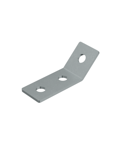 Уголок 45 гр. (3 отверстия) КМ-профиль (USG45-3) в Санкт-Петербурге Аксессуары для лотков Pintop.ru