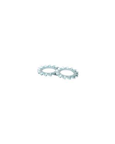 Шайба зубчатая М8 DIN 6798 A (упак. 200 шт) КМ-Профиль (SHZ8) в Санкт-Петербурге Аксессуары для лотков Pintop.ru