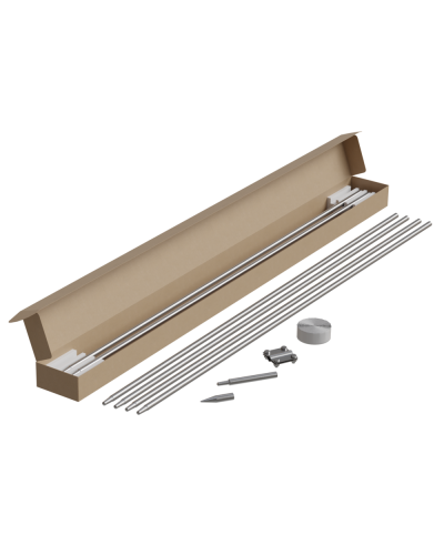 Комплект заземления из 6 стержней Ø 16 мм L=1,5 м TD КМ-Профиль (KTZ-D16-6 TD) в Санкт-Петербурге Монтажные материалы Pintop.ru