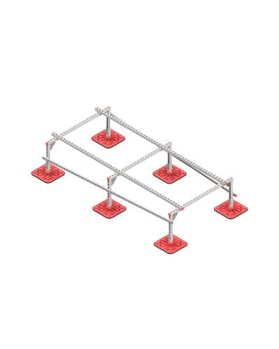 Опорная конструкция для установки оборудования TECHNORAPTOR FOOT 1200х2500 HD КМ-профиль (KM-TR-F-SSEI-1200-2500 HD) в Санкт-Петербурге Системы видеонаблюдения Pintop.ru