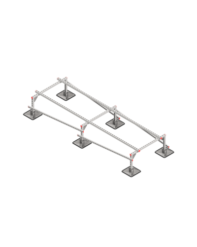 Опорная конструкция для установки оборудования TECHNORAPTOR STEELFOOT 1000х3000 HD КМ-профиль (KM-TR-STF-SSEI-1000-3000 HD) в Санкт-Петербурге Системы видеонаблюдения Pintop.ru