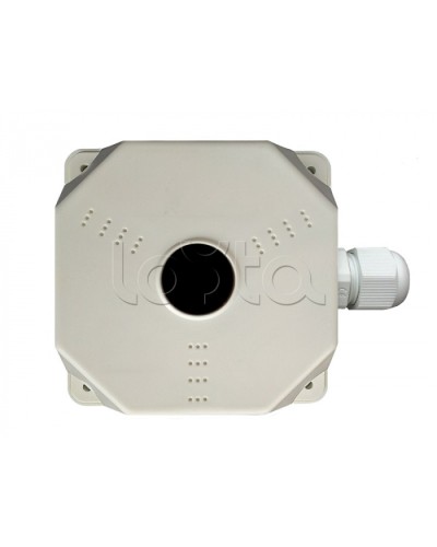 Монтажная коробка Магнито-контакт МК+Видео Люкс белая с гермовводом в Санкт-Петербурге Распределительные коробки Pintop.ru