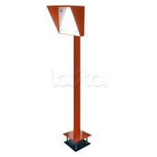 Стойка для считывателя Аякс 150х150 мм, оранжевая, Базовая, прямая