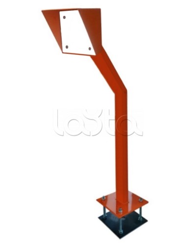 Стойка для считывателя Аякс 150х150 мм, черная, Базовая, наклонная в Санкт-Петербурге Дополнительное оборудование для СКУД Pintop.ru