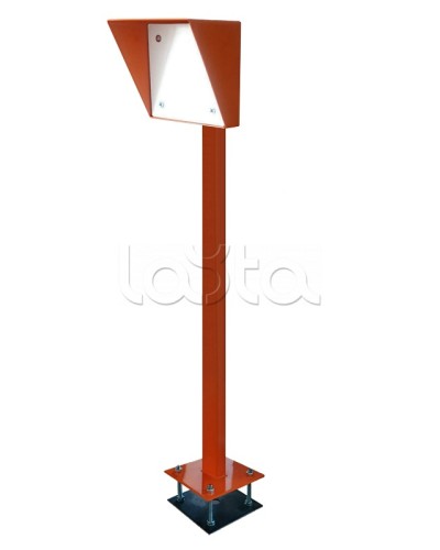 Стойка для считывателя Аякс 170х180 мм, черная, Базовая, прямая в Санкт-Петербурге Дополнительное оборудование для СКУД Pintop.ru