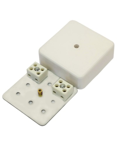 Коробка коммутационная огнестойкая, 4 контакта МЕТА 7403-4 в Санкт-Петербурге Распределительные коробки Pintop.ru