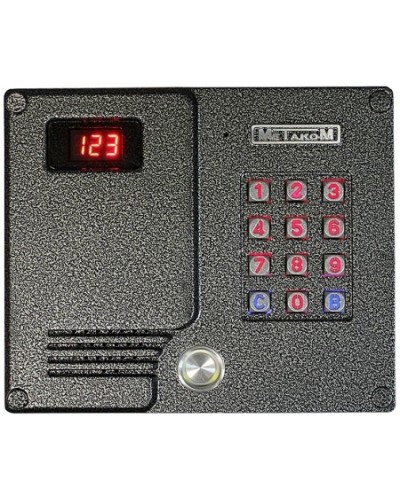 Многоабонентный антивандальный блок вызова Метаком МК2007-ТМЕ в Санкт-Петербурге Блоки вызова многоабонентные Pintop.ru